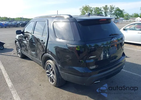 2016 Ford Explorer Sport из США, поврежденный, VIN 1FM5K8GT0GGB91253